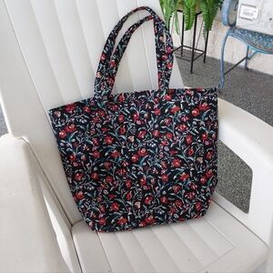 Grand Tote Perennials Noir Dot NWOY